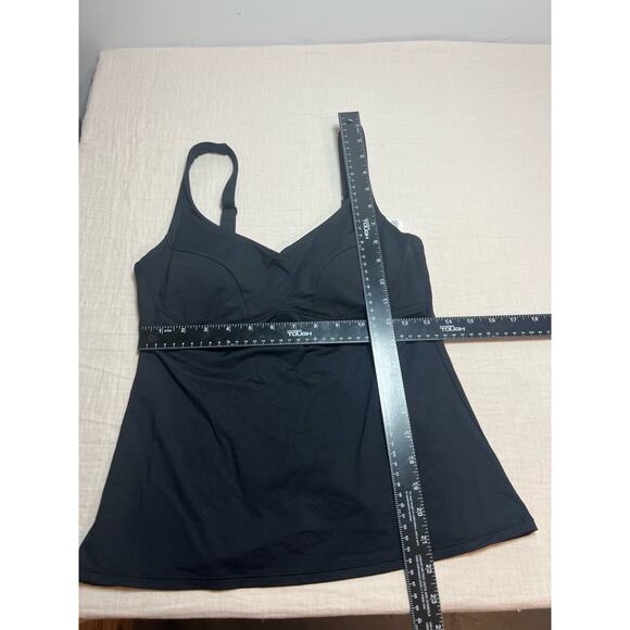 Athleta 34 B/C Bondi Bra Cup Tankini Black Swim Top‎ - Picture 6 of 6
